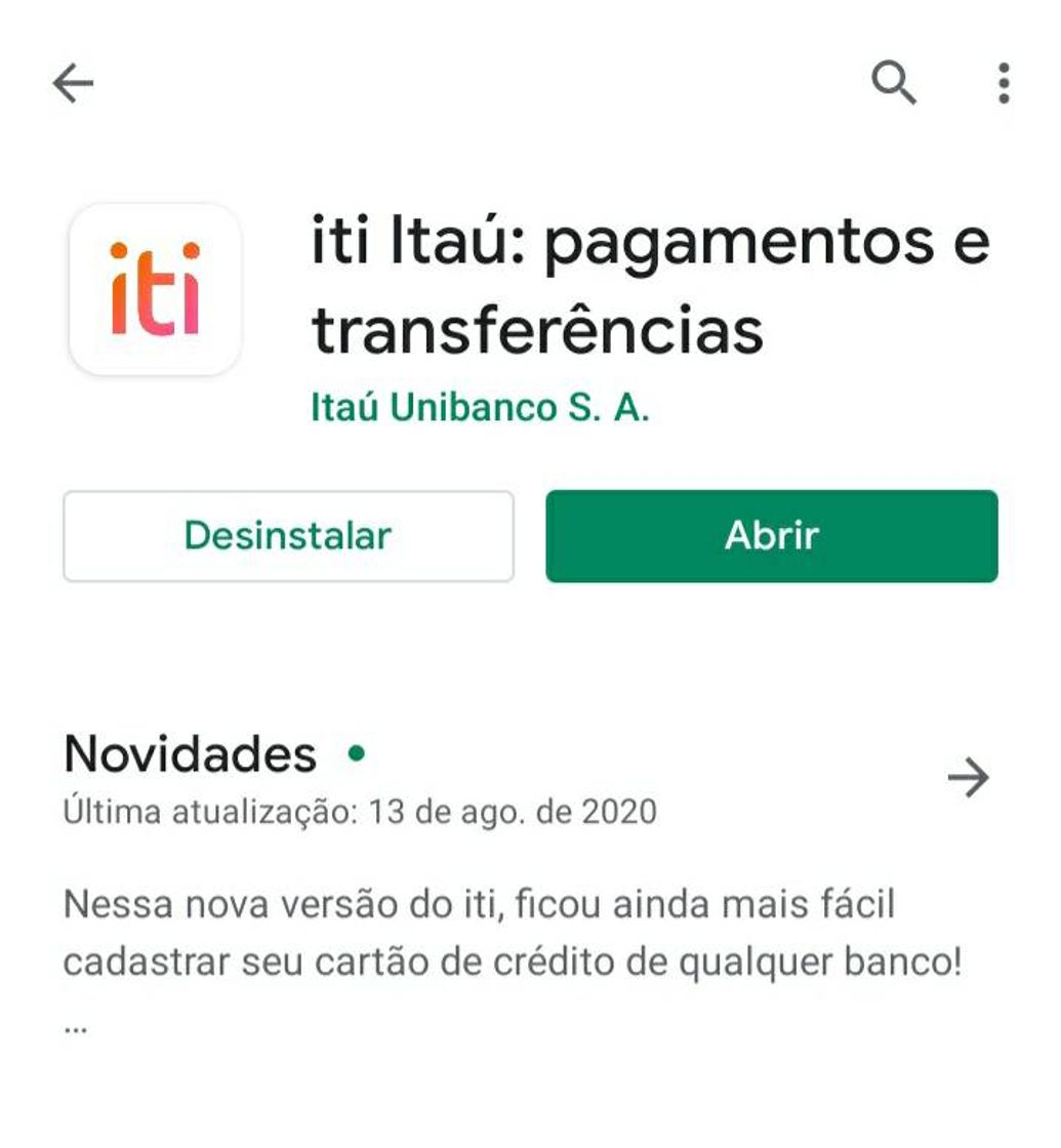 App Banco iti te da 10,00 por indicação +5 por cada missão .