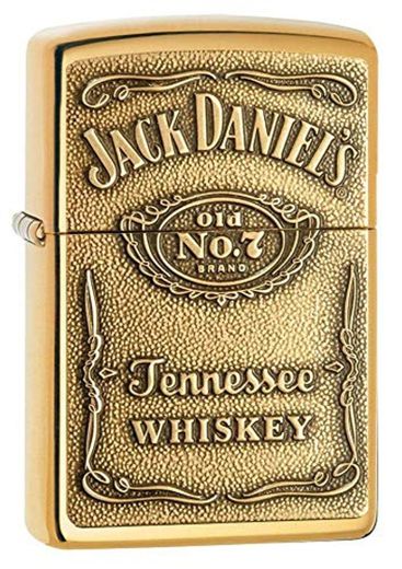 Zippo 1350003 Jack Daniel'S Label Brass