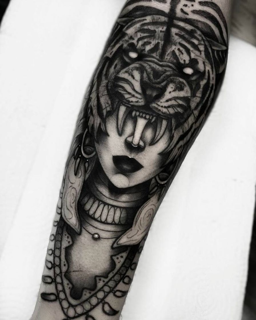 Moda Mujer - tigre tattoo