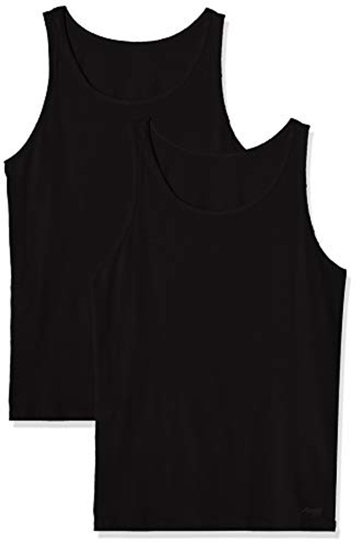 Fashion Sloggi GO ABC H Tank Top Camiseta de Tirantes, Negro