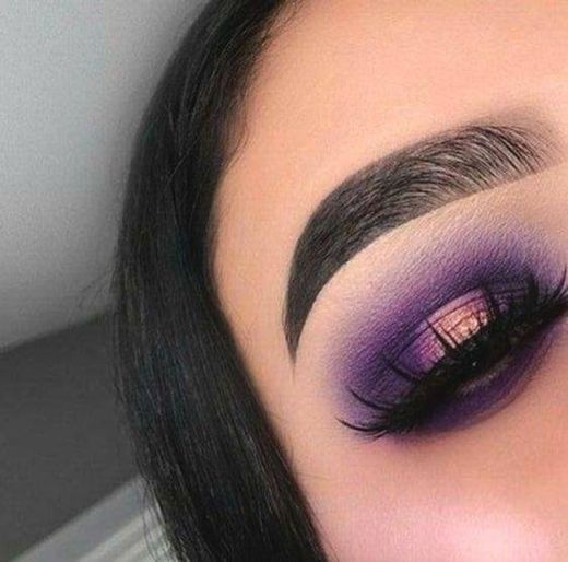 Makeup morado 💜💜