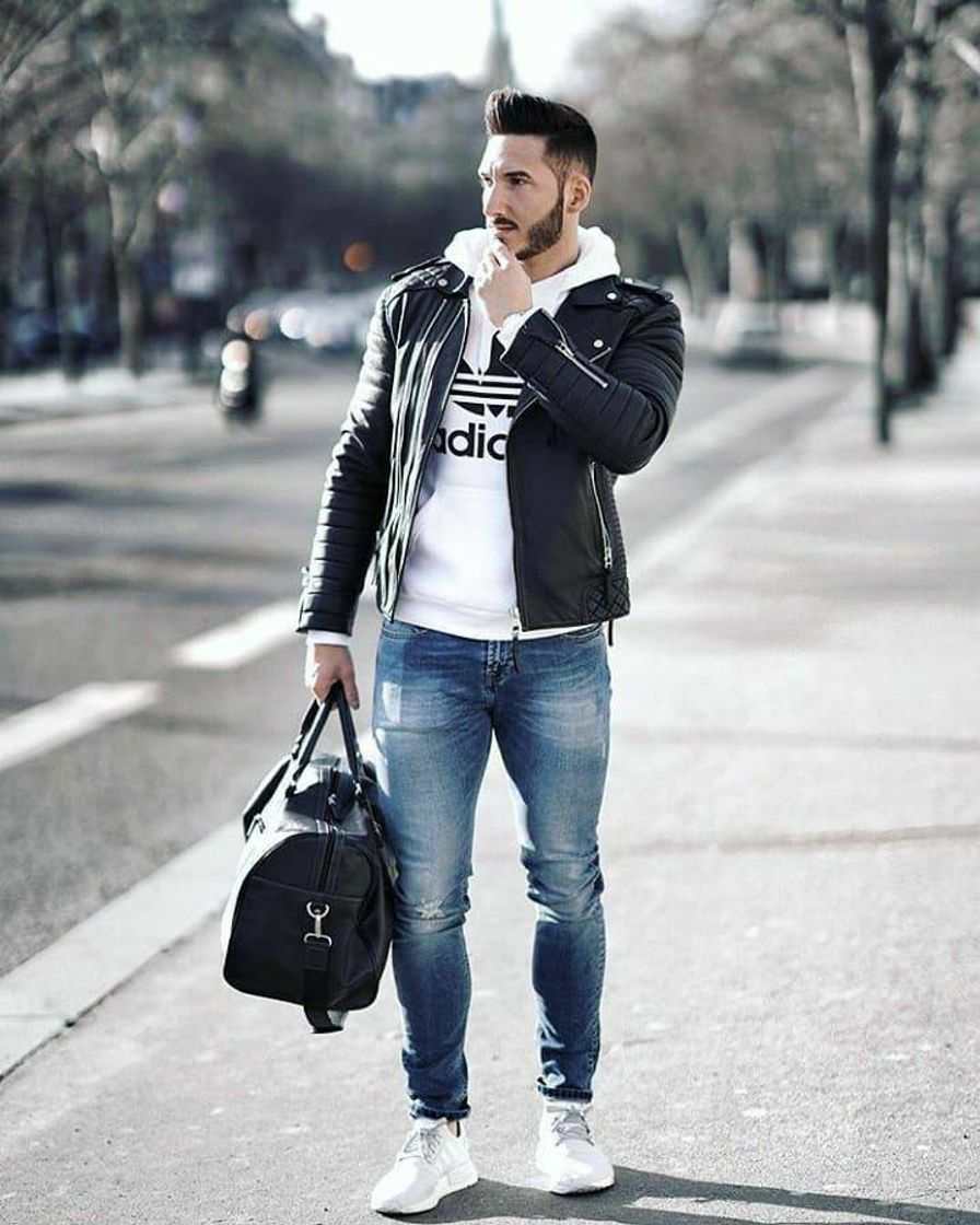 Social Look de Inverno masculino