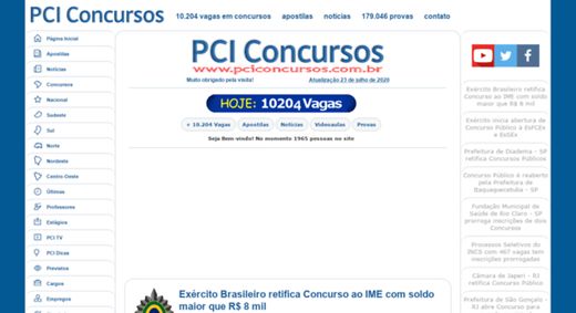 PCI Concursos - Informações sobre Concursos Públicos 