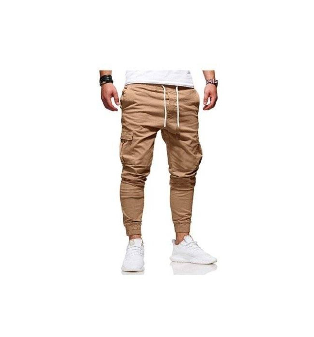 Moda Pantalones Jogger cargo gabardina