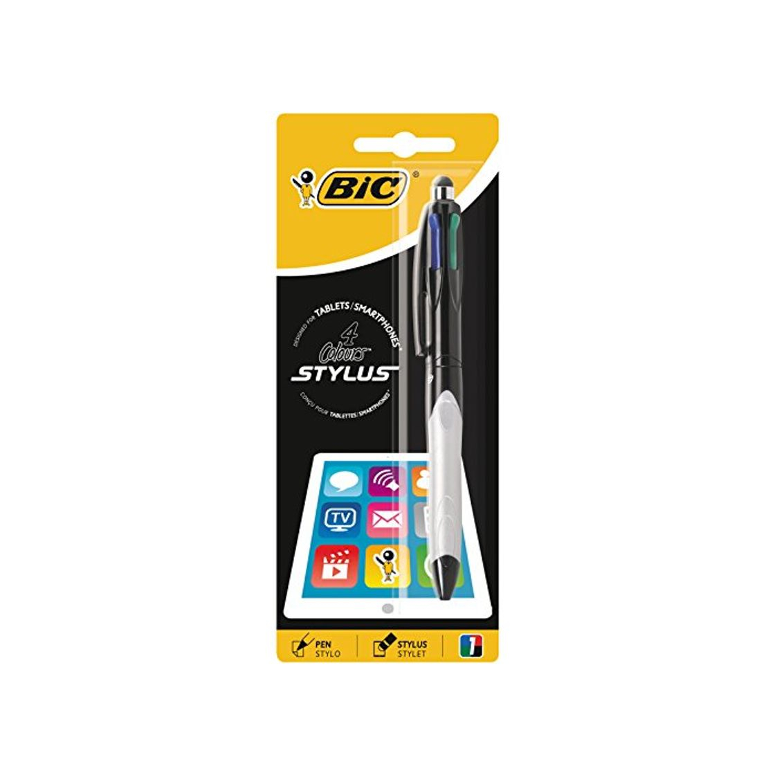 Producto BIC 4 colores Stylus bolígrafos punta media