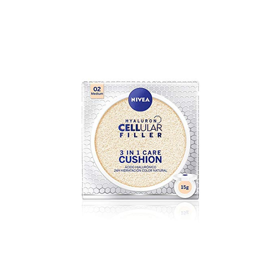 Beauty NIVEA Cellular Cushion 3 en 1 Base Tono Medio