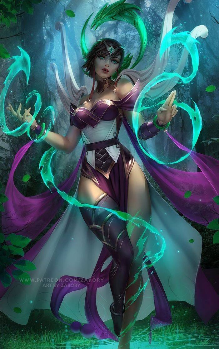 Fashion Wallpaper League of legends Karma a Iluminada 