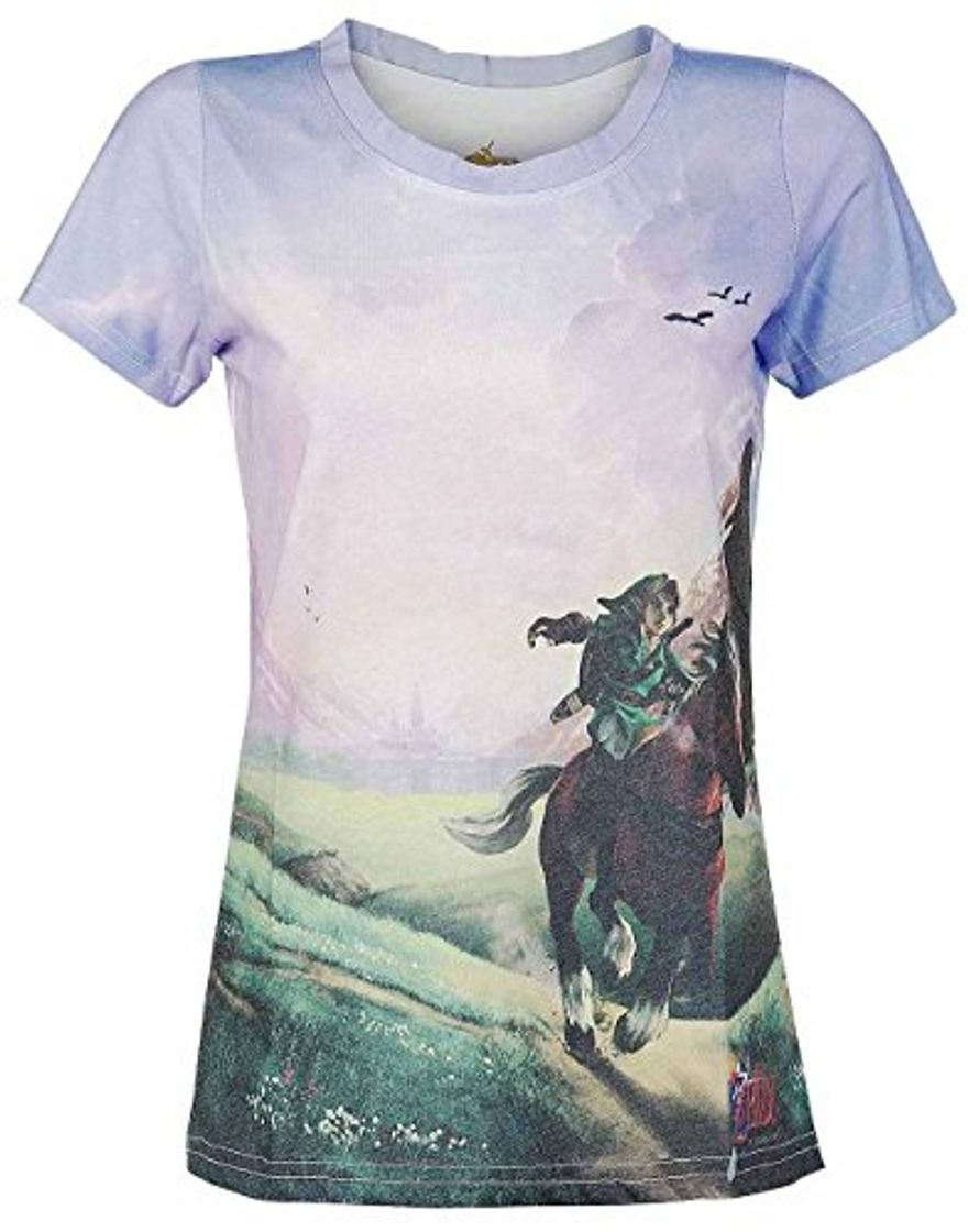 Fashion Meroncourt Nintendo Legend Zelda Ocarina of Time Zelda's Journey Camiseta