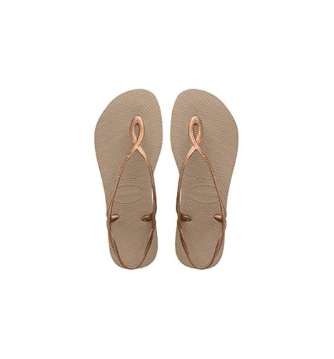 Havaianas Luna, Sandalias para Mujer, Dorado