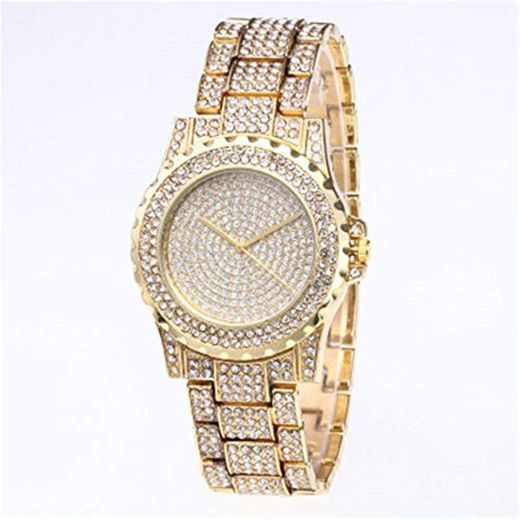 YZCKW Starry Woman Casual Alloy Quartz Mujer Reloj Ropa Mesa Vestido