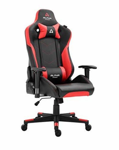 Alpha Gamer Silla Gaming Zeta Black/Red