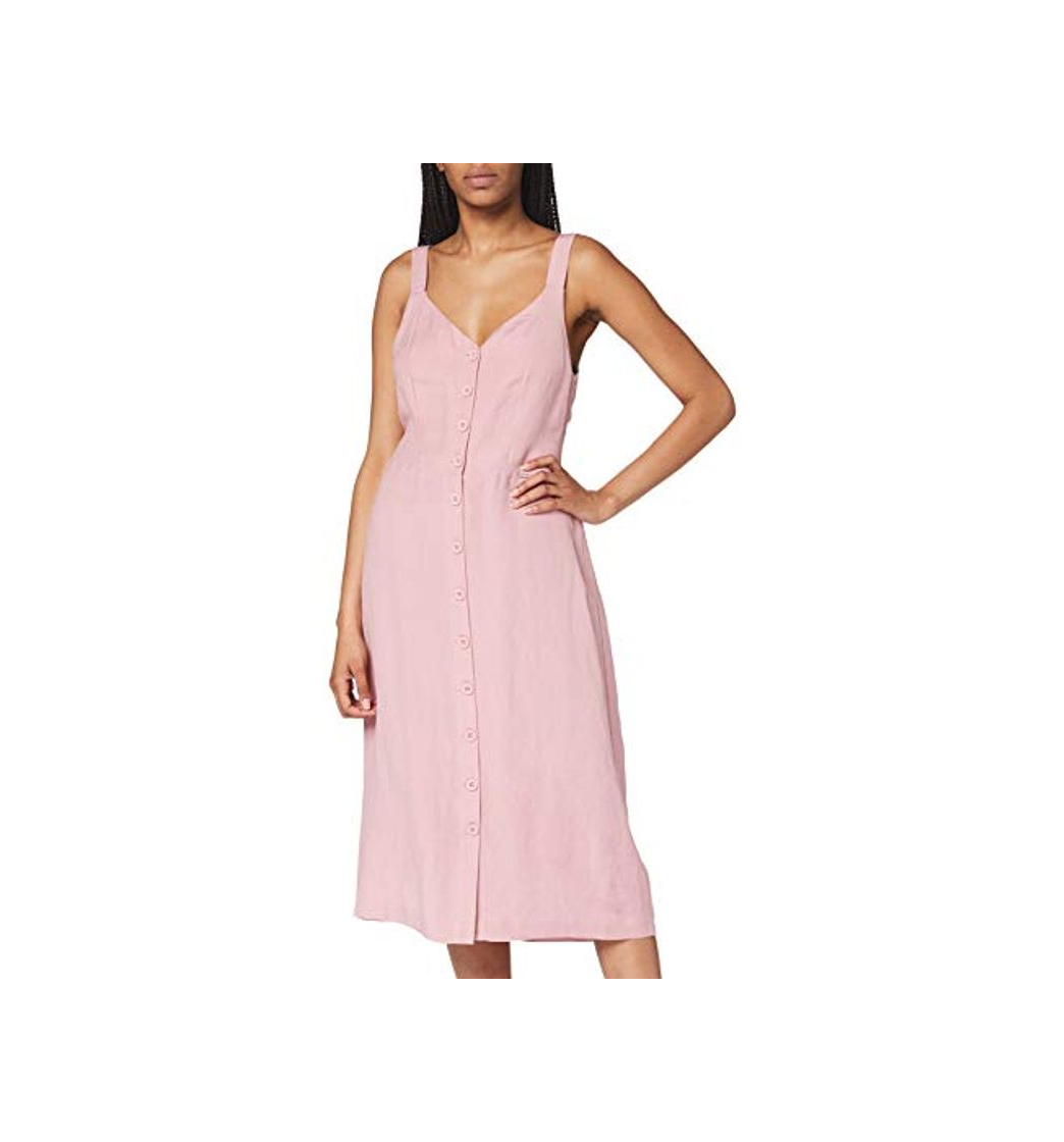 Product Superdry Eden Linen Dress Vestido, Rosa