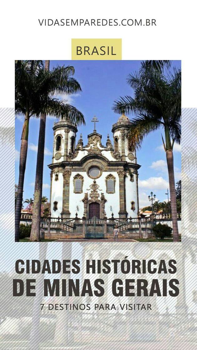 Moda cidades históricas. .