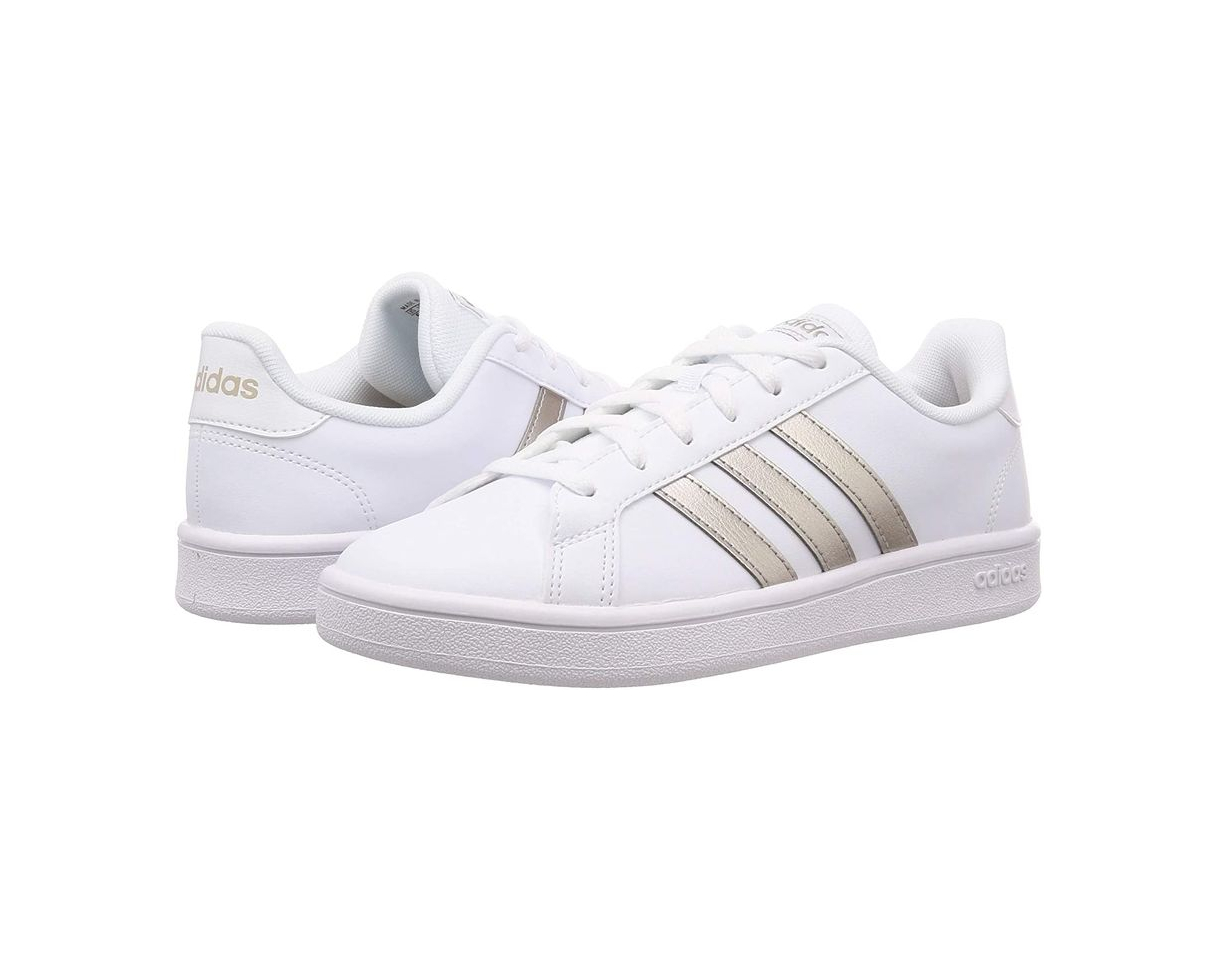 Fashion Adidas Grand Court Base, Sport Shoes Womens, Ftwbla