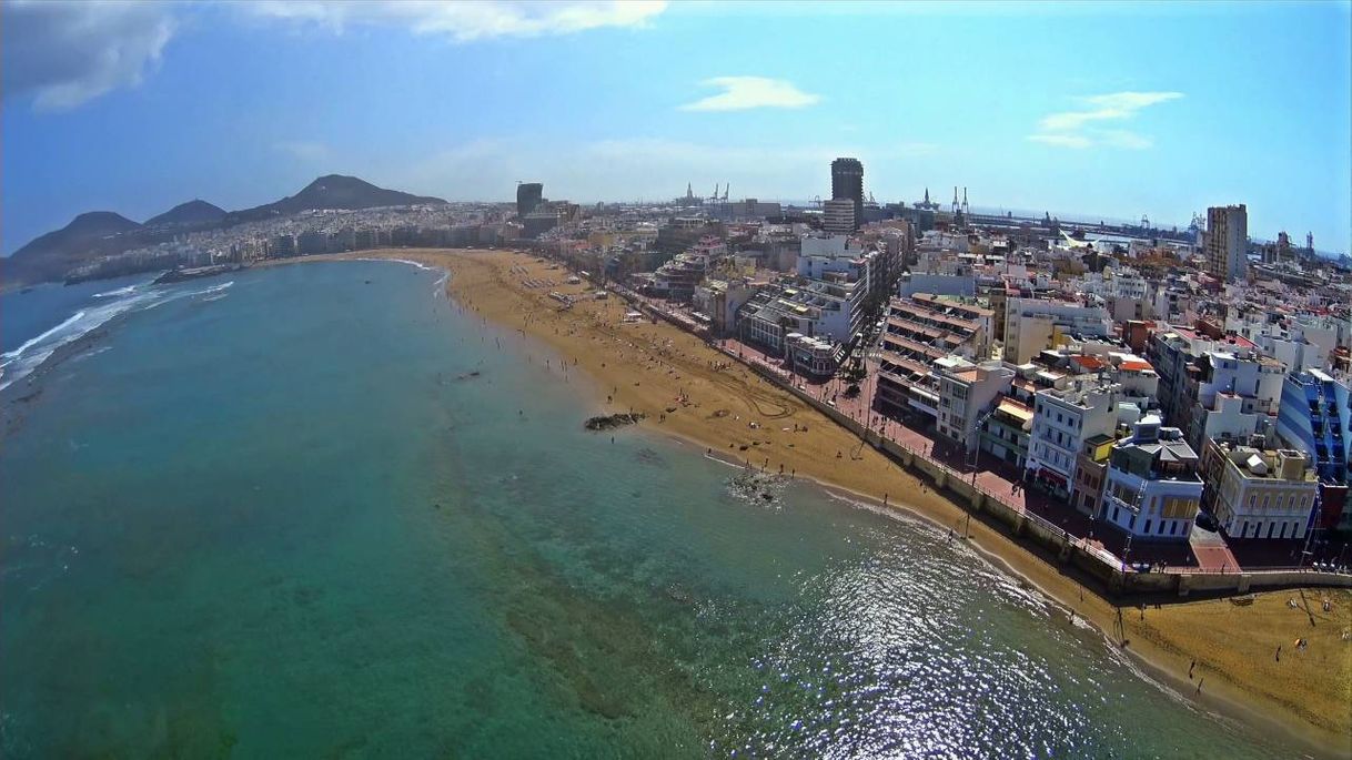 Lugar Playa de Las Canteras (Las Palmas de Gran Canaria)