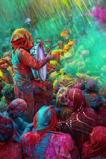 Festival das cores Holi 🌈🌈🌈🌈