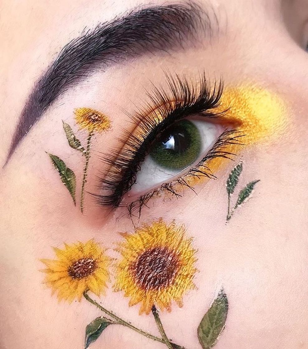 Moda Sunflower Makeup ❤️🌻