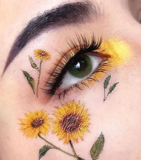 Sunflower Makeup ❤️🌻