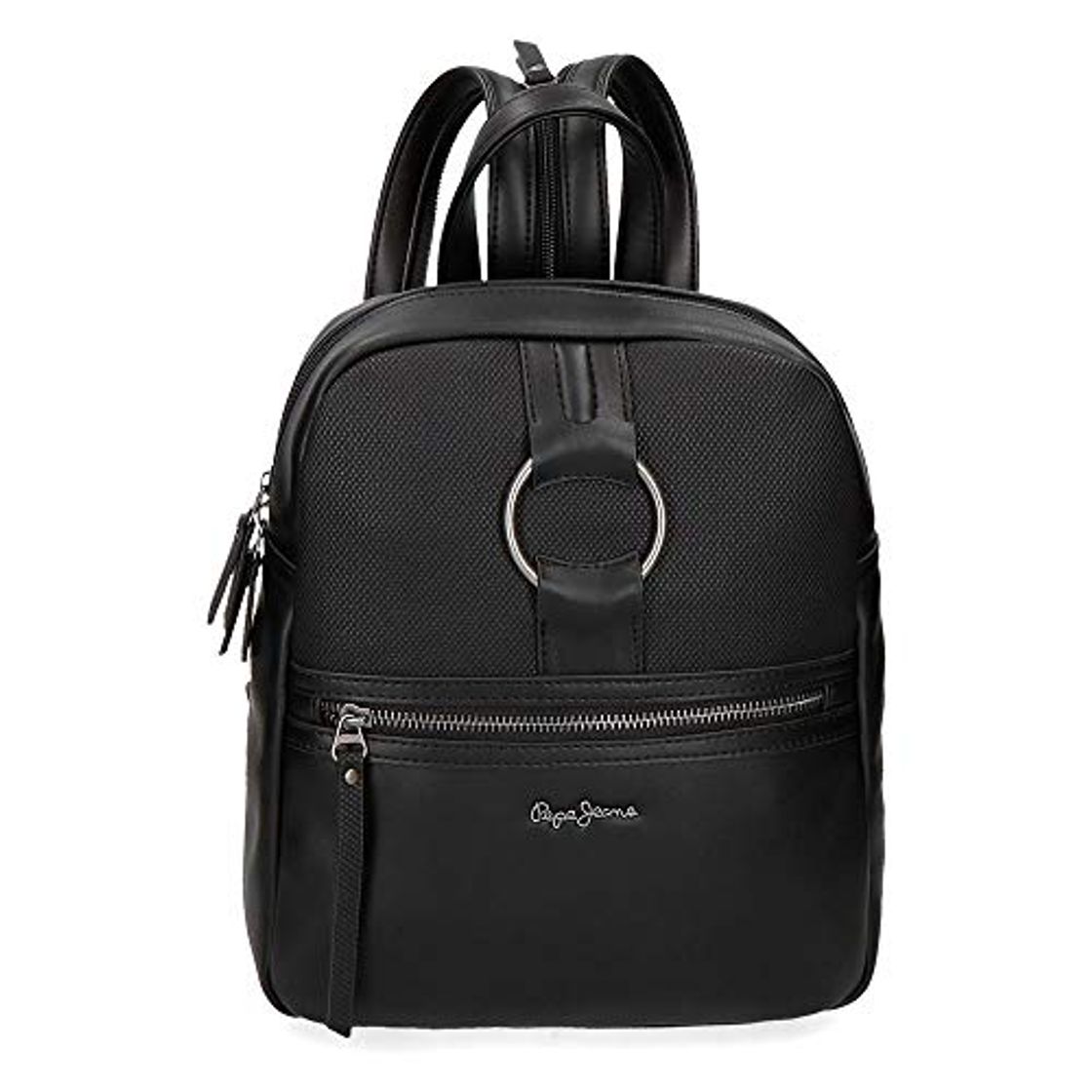 Social Mochila casual Pepe Jeans Daphne Negra