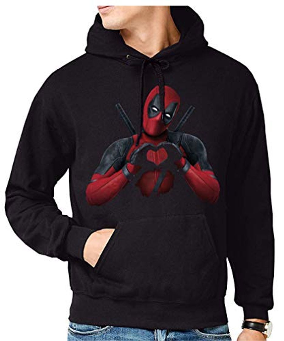 Moda Sudadera de Hombre Deadpool Comic Marvel 014 XXL