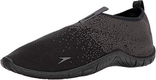 Speedo Men's Surf Knit Athletic Water Shoe, Black