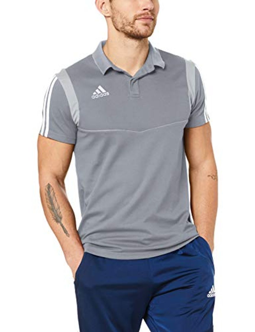 Fashion adidas TIRO19 CO Polo Camiseta, Hombre, Grey