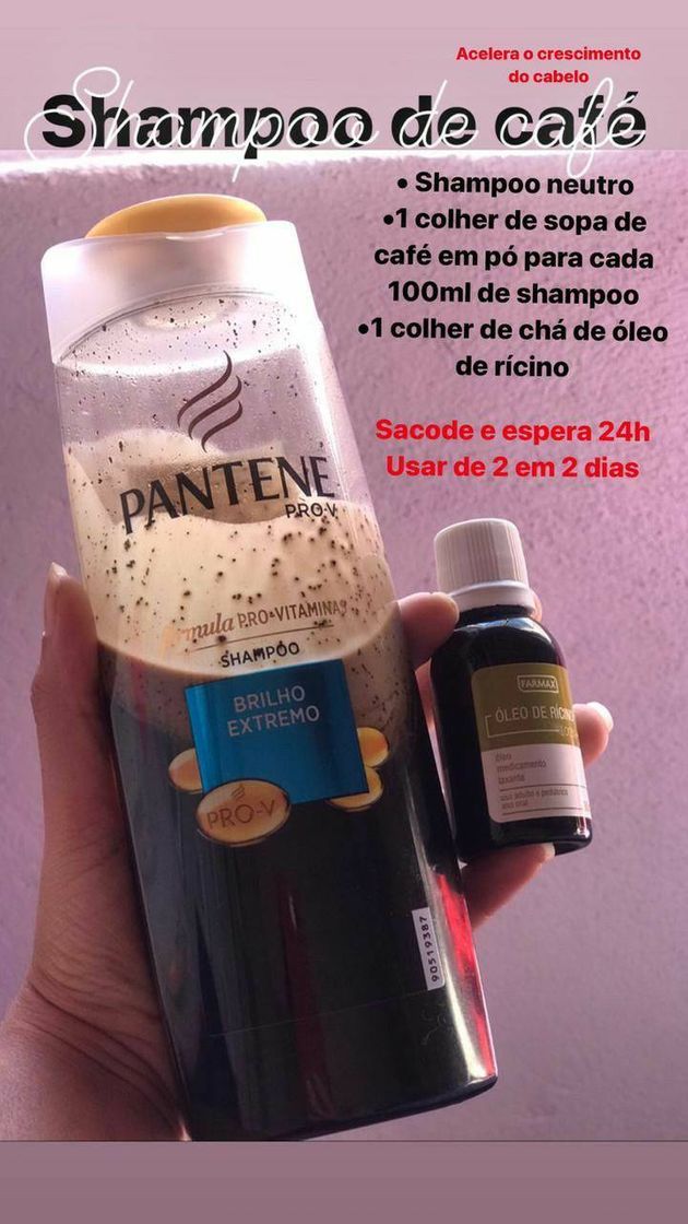 Fashion Shampoo de café 