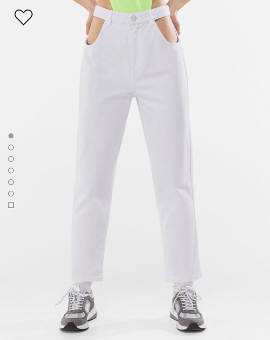 Social Pantalón jogger algodón cadena - Pantalones - Mujer | Bershka