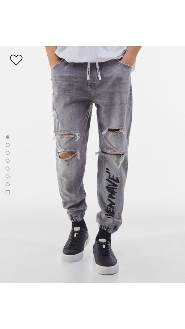 Fashion Jeans jogger print rotos - Hombre | Bershka