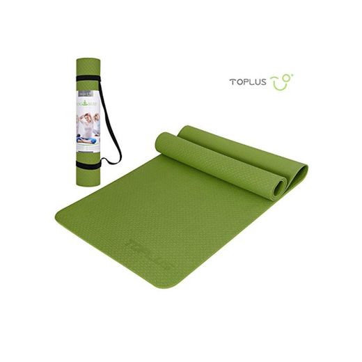 Esterilla yoga TOPLUS – Esterilla de gimnasia – de TPE materiales reciclables