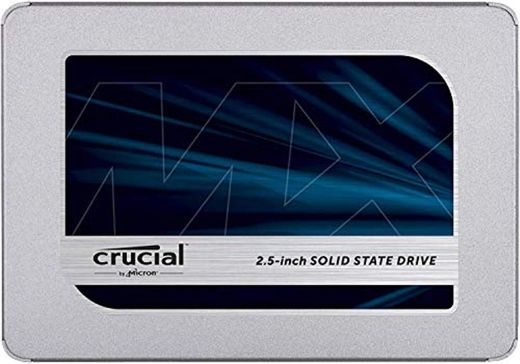Crucial MX500 CT500MX500SSD1(Z) - Disco Duro Sólido Interno SSD de 500 GB