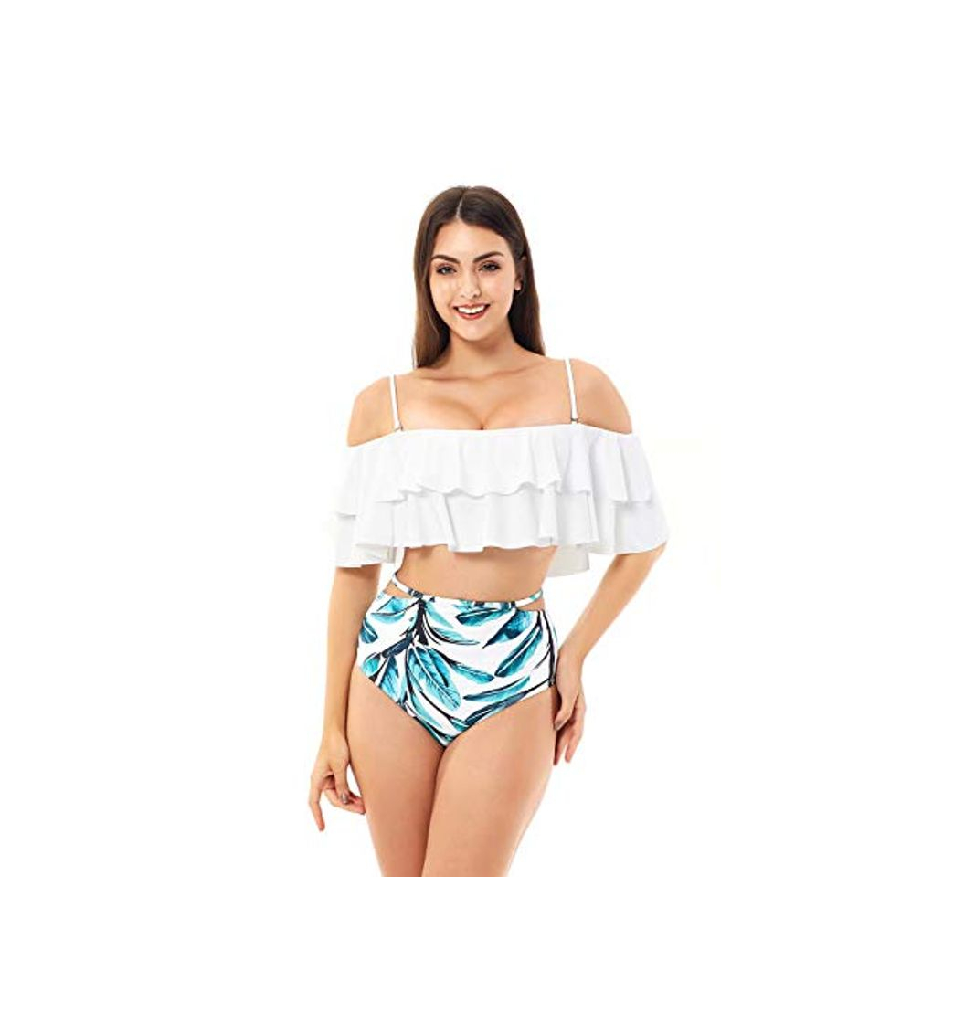 Fashion NUUR Bikini de Punto Trajes de baño para Mujer Push up Playa de Verano Bañador Mujer 2019 Bikini