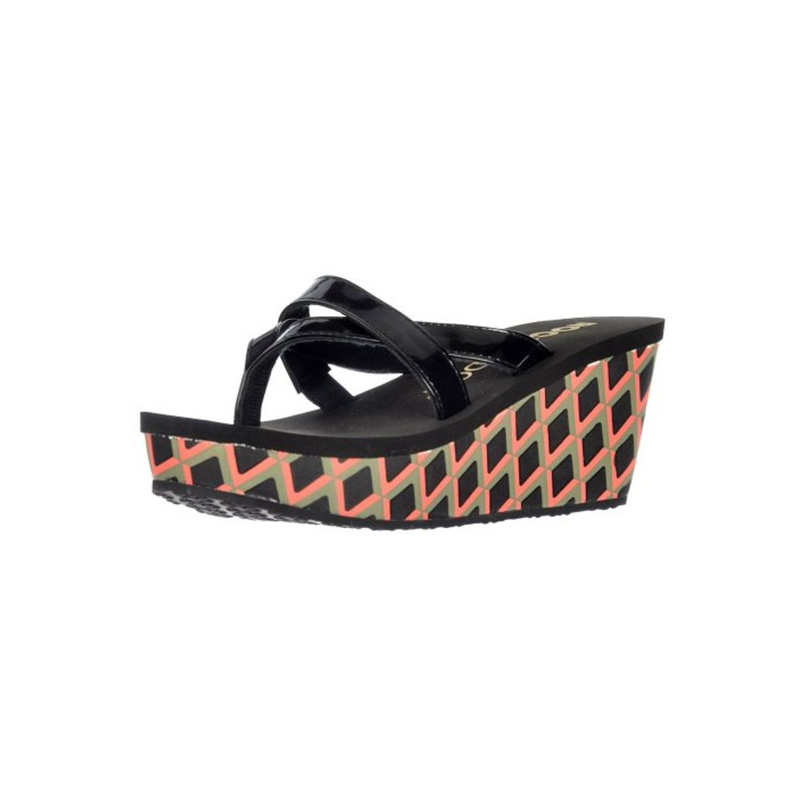 Fashion Rocket Dog Delfina Cuña Plataforma Femenino Ojotas Sandalias UK7