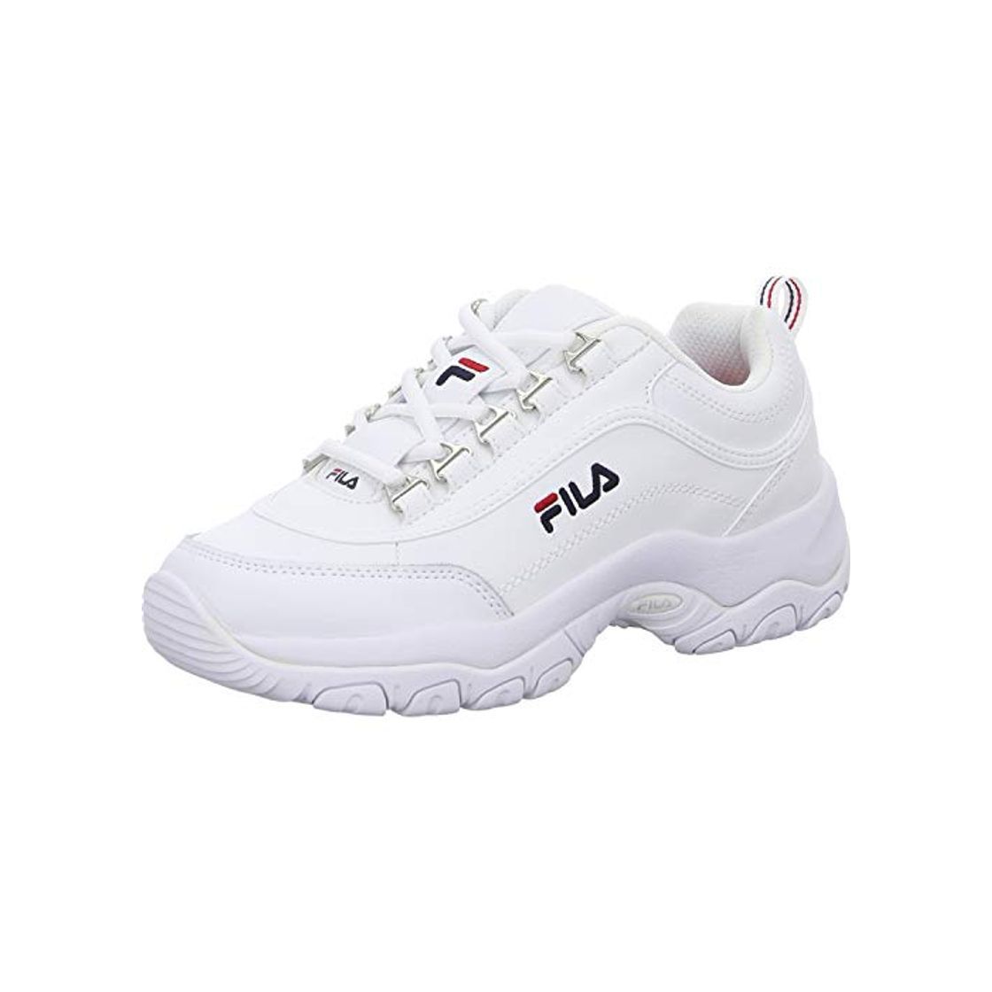 Social Fila Strada Low wmn, Zapatillas Altas para Mujer, Blanco