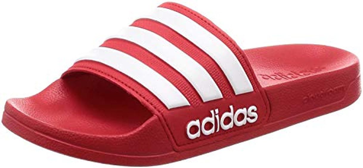 Moda Adidas Adilette Shower Chanclas Hombre, Rojo