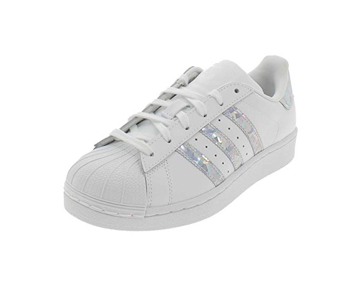 Fashion adidas Superstar J Zapatillas de Gimnasia Unisex Niños, Blanco