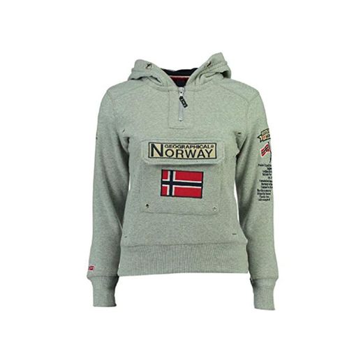 Geographical Norway Sudadera Mujer GYMCLASS A Gris Melange M