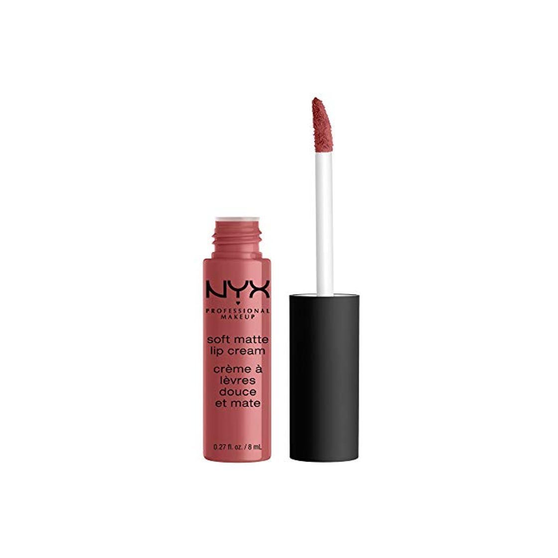 Social NYX Professional Makeup Pintalabios Soft Matte Lip Cream, Acabado cremoso mate, Color