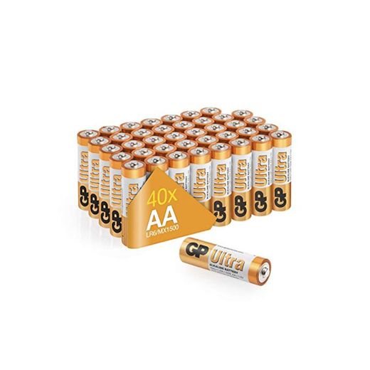 GP Batteries Ultra Alkaline LR6 AA 1.5V Alcalino 1.5V batería no-Recargable -