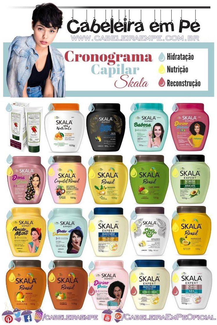 Moda Cronograma Capilar Skala