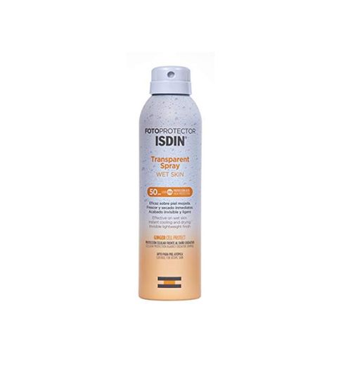 Fotoprotector ISDIN Transparent Wet Skin SPF 50