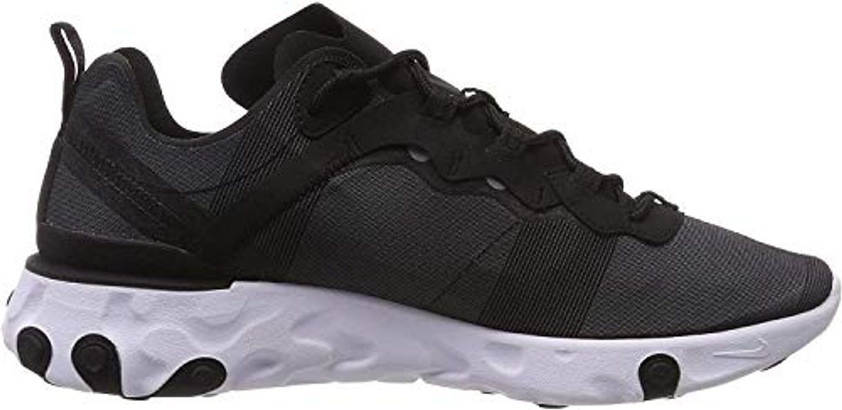 Fashion Nike React Element 55, Zapatillas de Running para Hombre, Negro