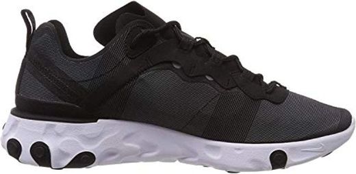 Nike React Element 55, Zapatillas de Running para Hombre, Negro