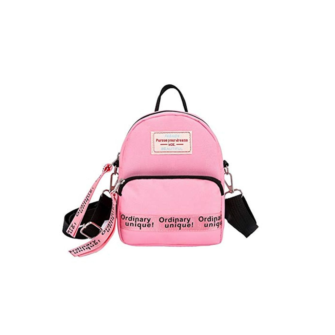 Electrónica ZPDHY Mochila Mujer Moda Bolsos de Hombro de Lona Sencillos Damas Mini