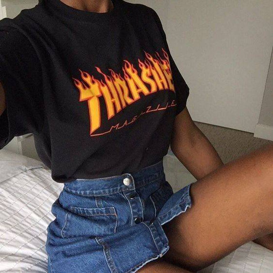 Fashion T-shirt //trasher 