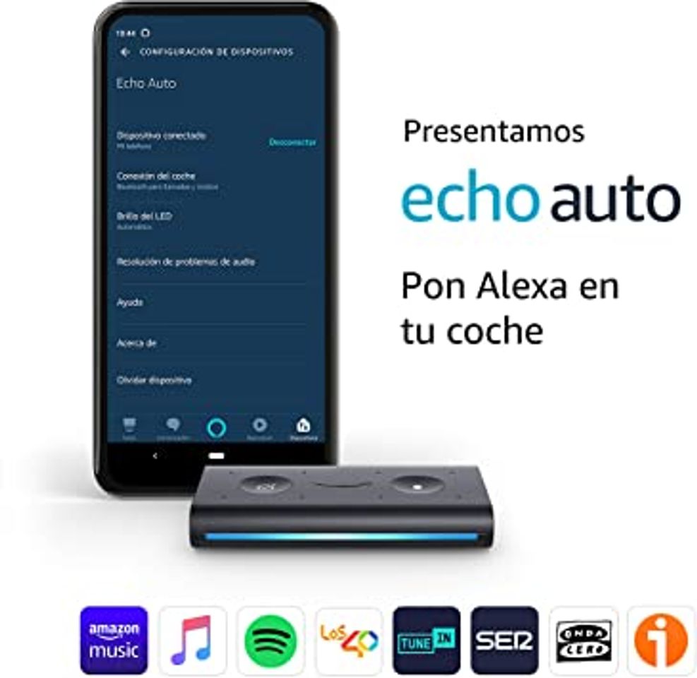 Fashion Echo Auto - Pon Alexa en tu coche￼