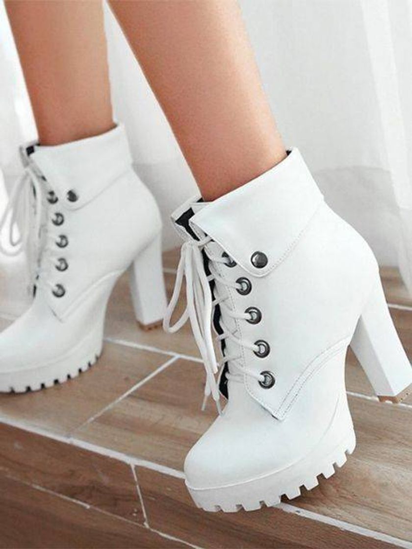 Fashion Botas blancas