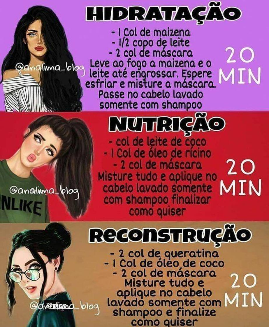 Fashion Receita para seu cabelo