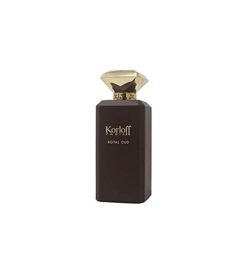 Perfume para hombre korloff Private Royal Oud de 88 ml con vaporizador