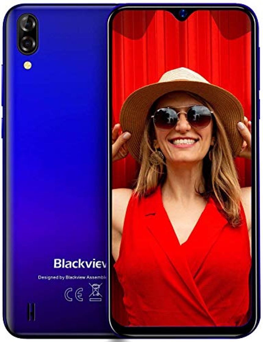 Electronic Blackview A60 Moviles 2020, Smartphone Libres (15.7cm) 19.2:9 HD Display, Cámara 13MP+5MP,